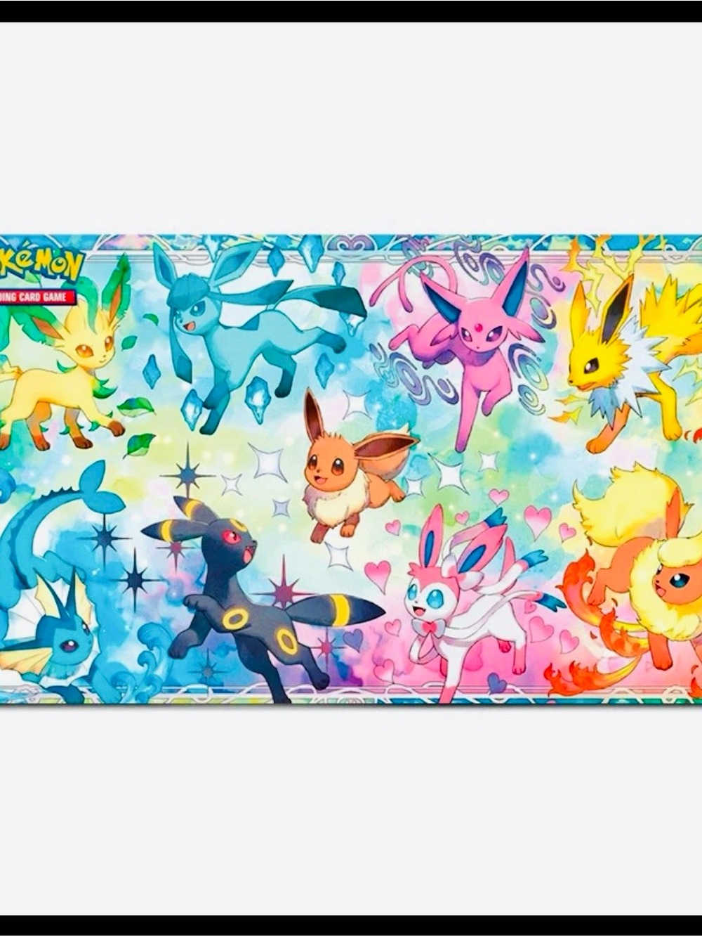 Pokemon Prismatic Evolutions - Eeveelutions Playmat
